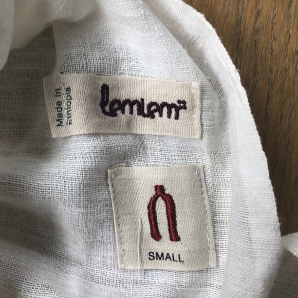 LemLem kaftan fringe dress coverup size small - Picture 4 of 7